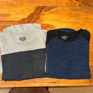 Two American Eagle Short Sleeve Shirts